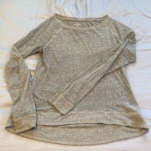 Grey long sleeve shirt Small